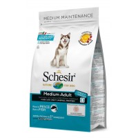Schesir Dog Medium Adult Fish корм для собак средних пород с рыбой 3 кг (53830)